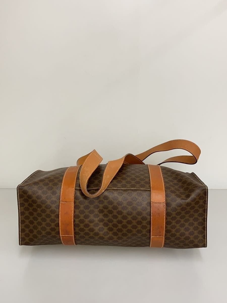 CELINE Triomphe Tote Bag PVC BRW 4