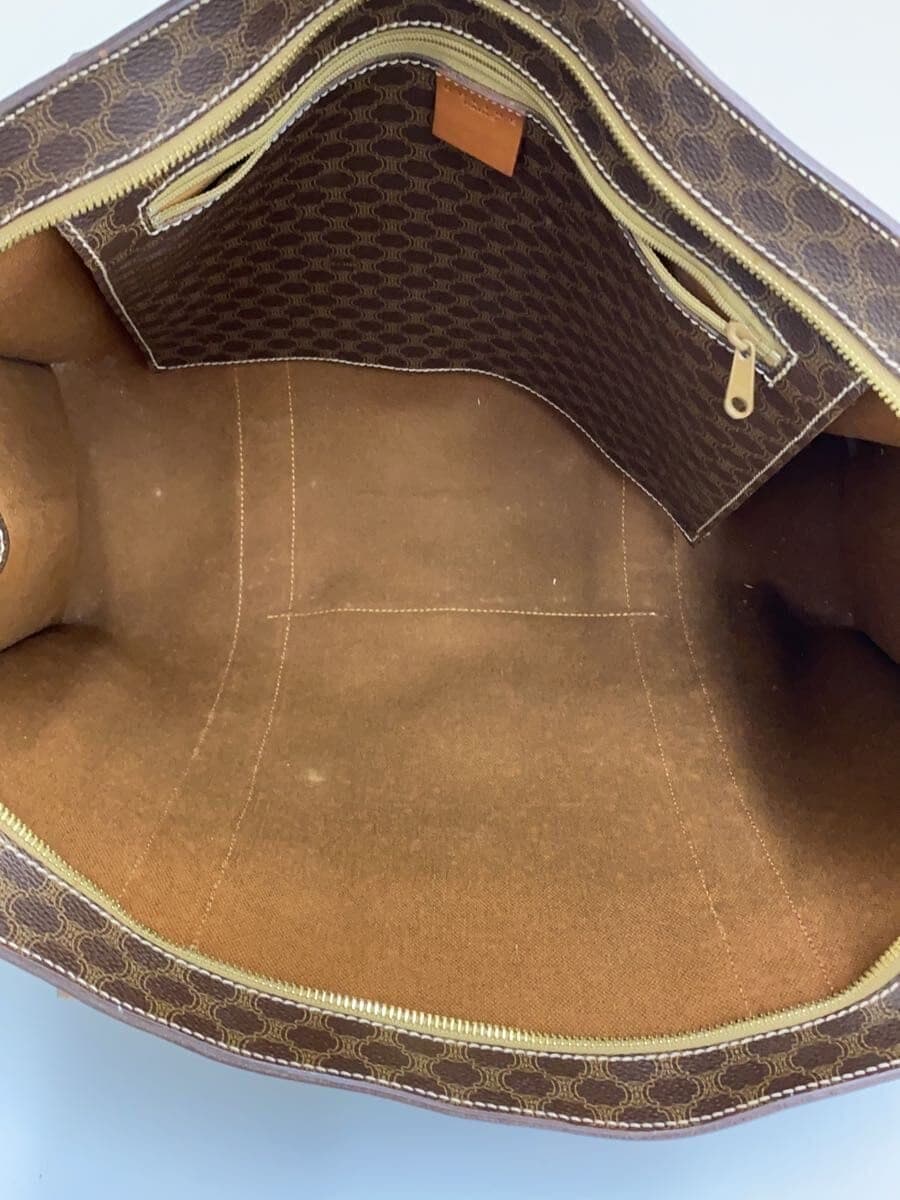 CELINE Triomphe Tote Bag PVC BRW 6