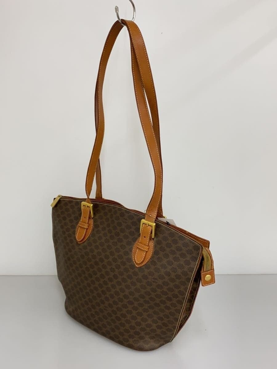 CELINE Triomphe Tote Bag PVC BRW 2