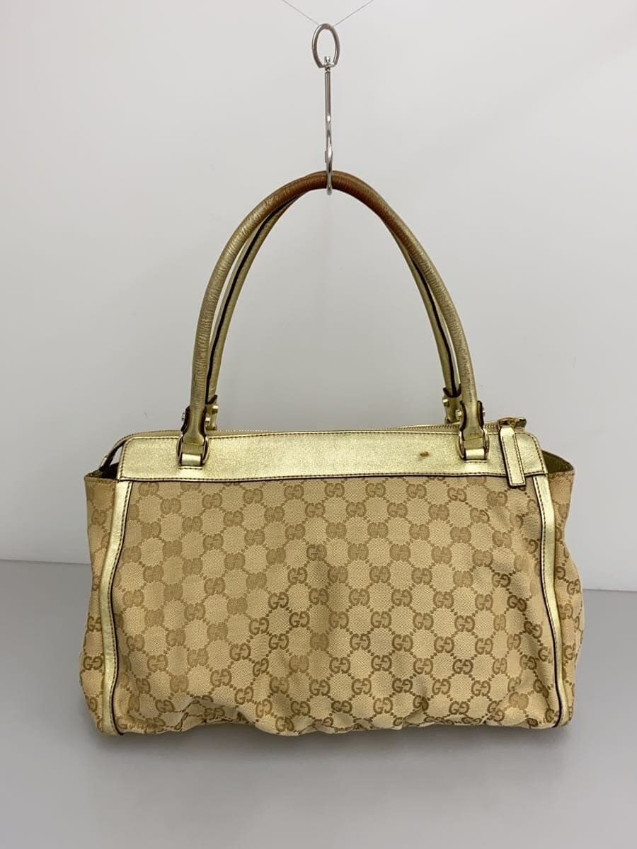 GUCCI Tote Bag Canvas BEG 189831 002122 3