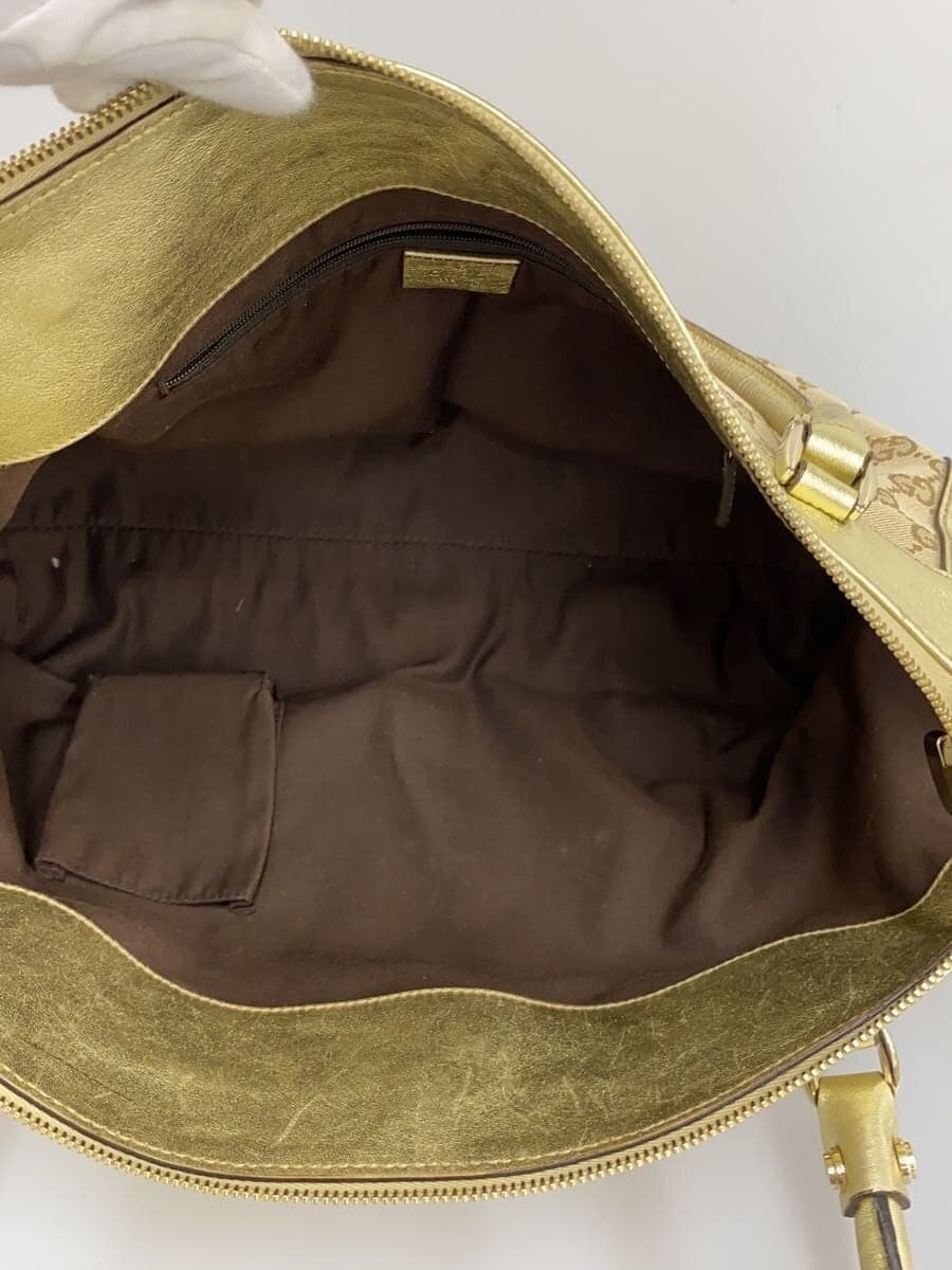 GUCCI Tote Bag Canvas BEG 189831 002122 6