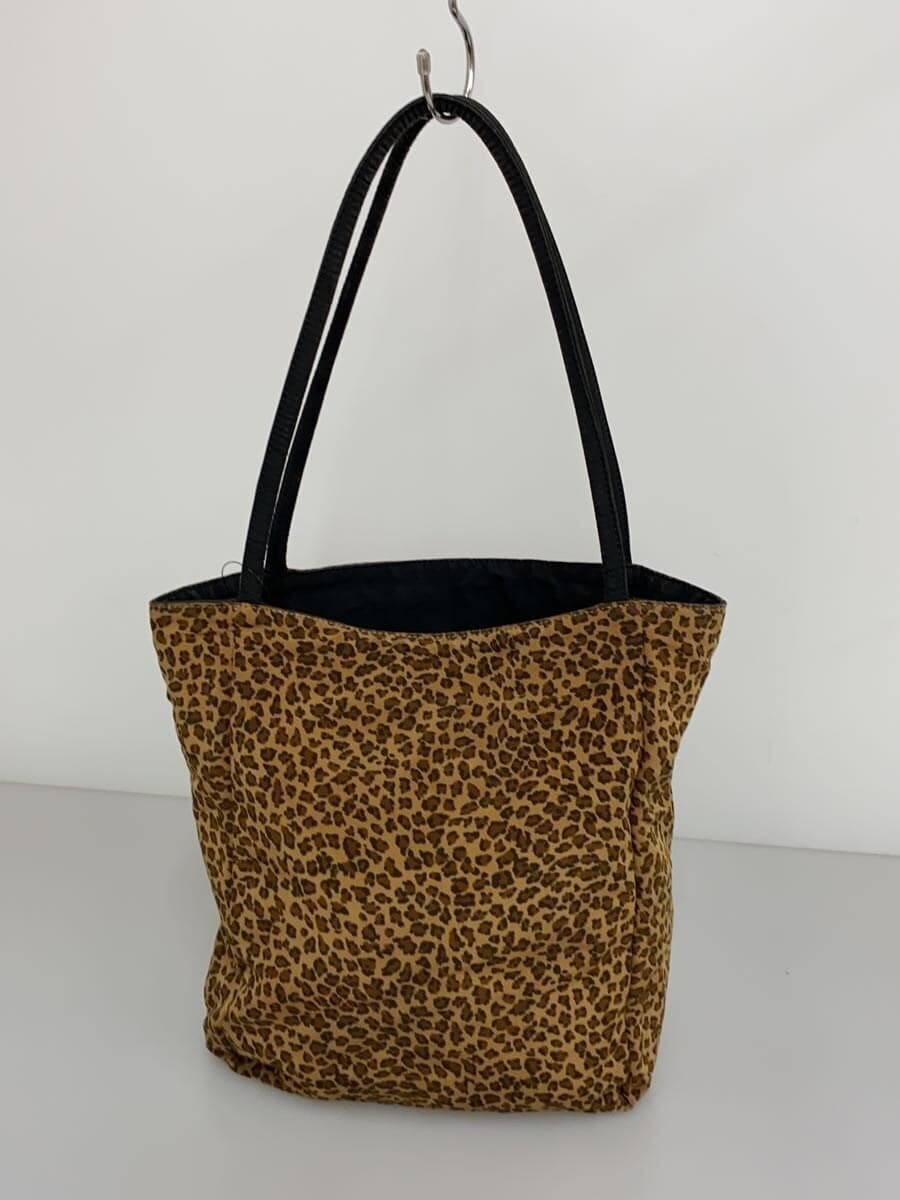 BOTTEGA VENETA Reversible Handbag -- BLK Leopard 7