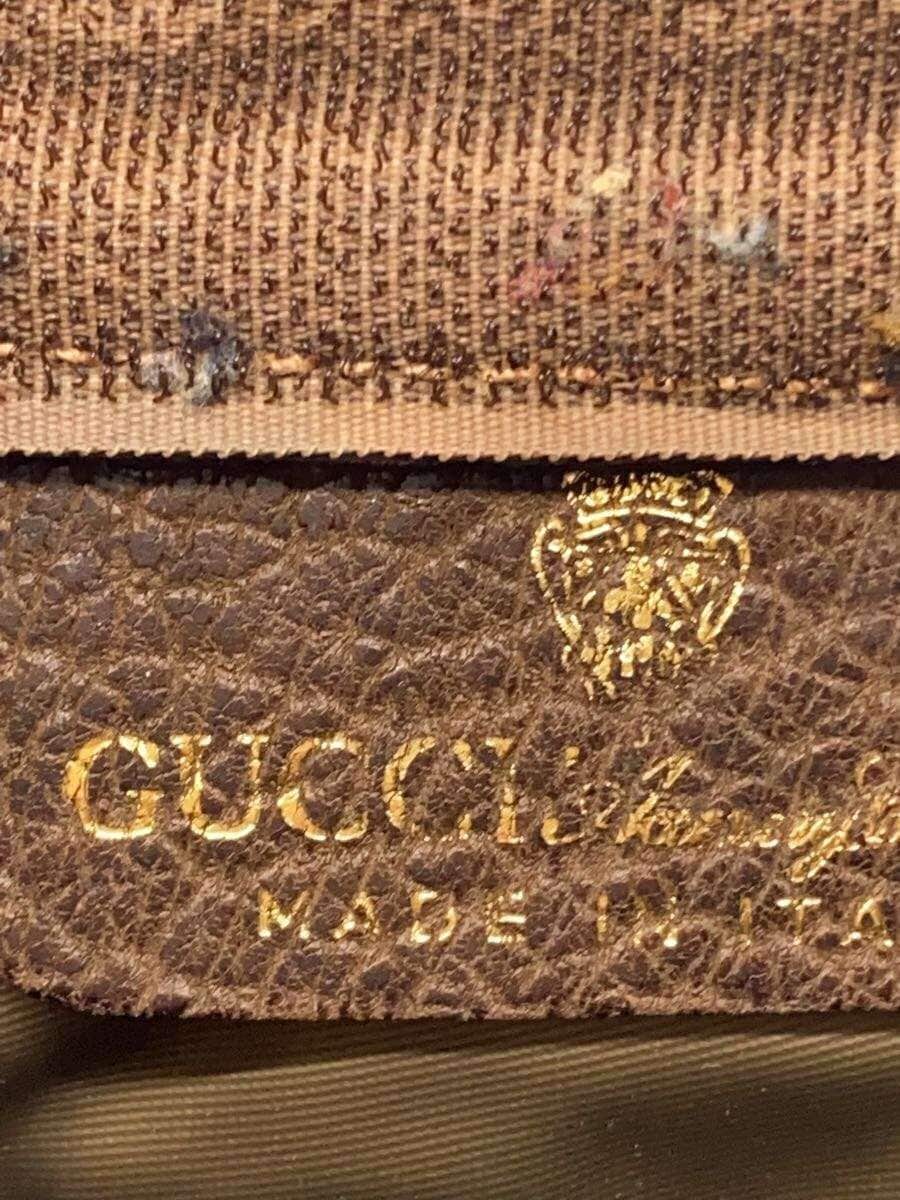 GUCCIAccessory Collection Clutch Bag PVC Brown All-over Pattern 5