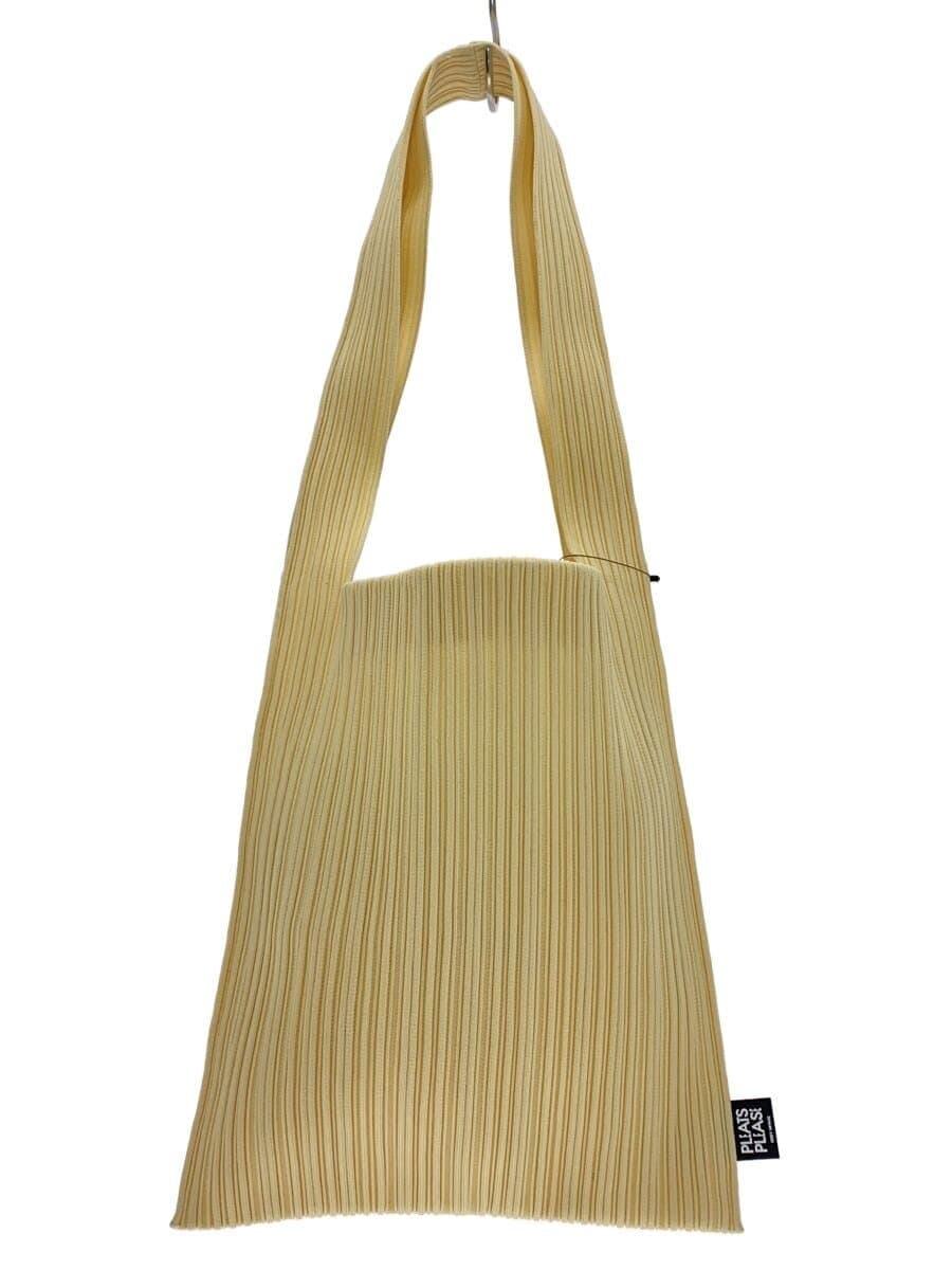 PLEATS PLEASE ISSEY MIYAKE Tote Bag Polyester IVO PP54AG462