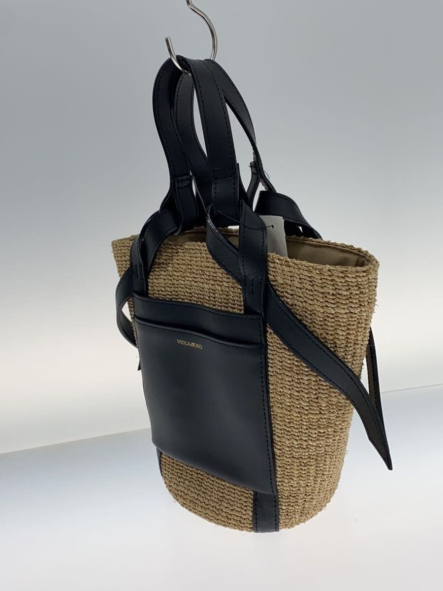 VIOL Ad’ORO Design Handbag BEG Solid V-8593 2