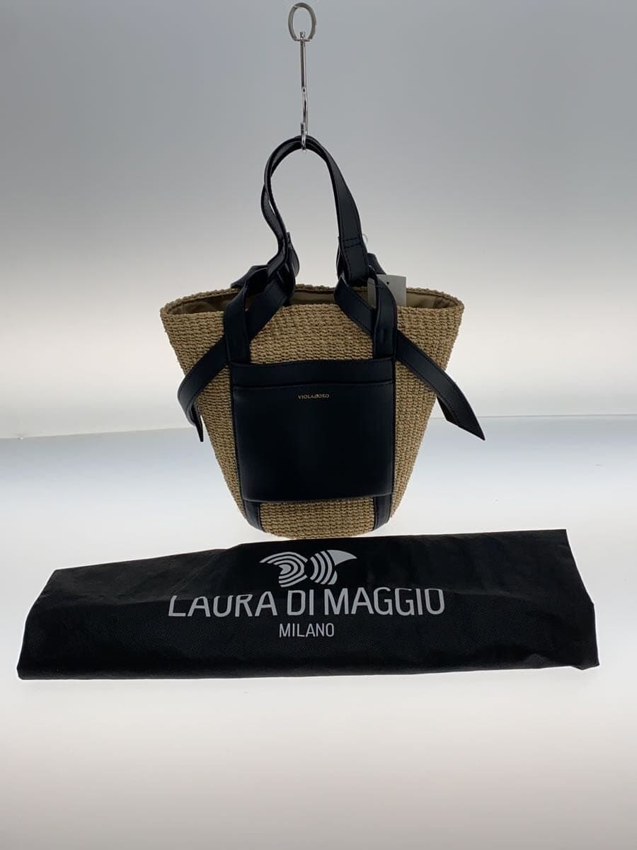 VIOL Ad’ORO Design Handbag BEG Solid V-8593 7