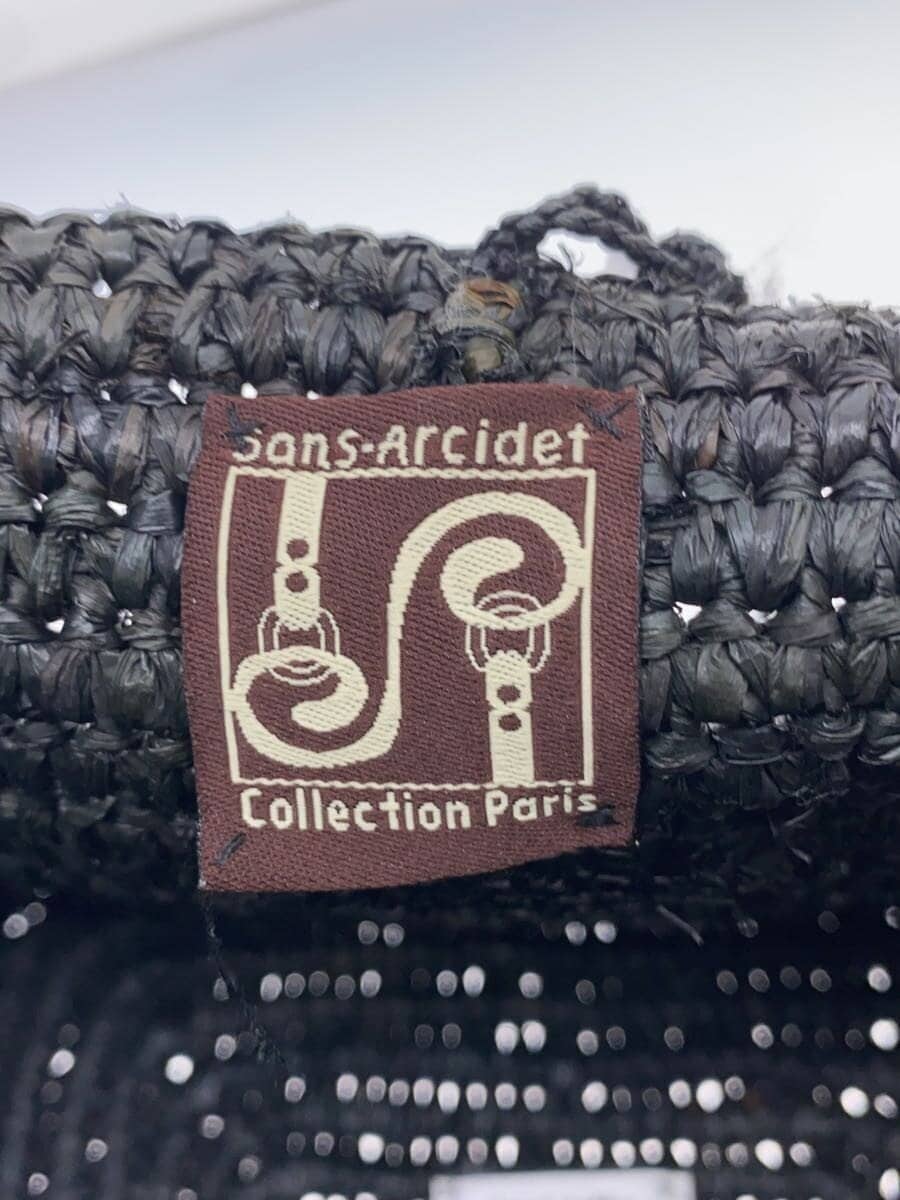 Sans-Arcidet Basket Tote Bag BLK 5