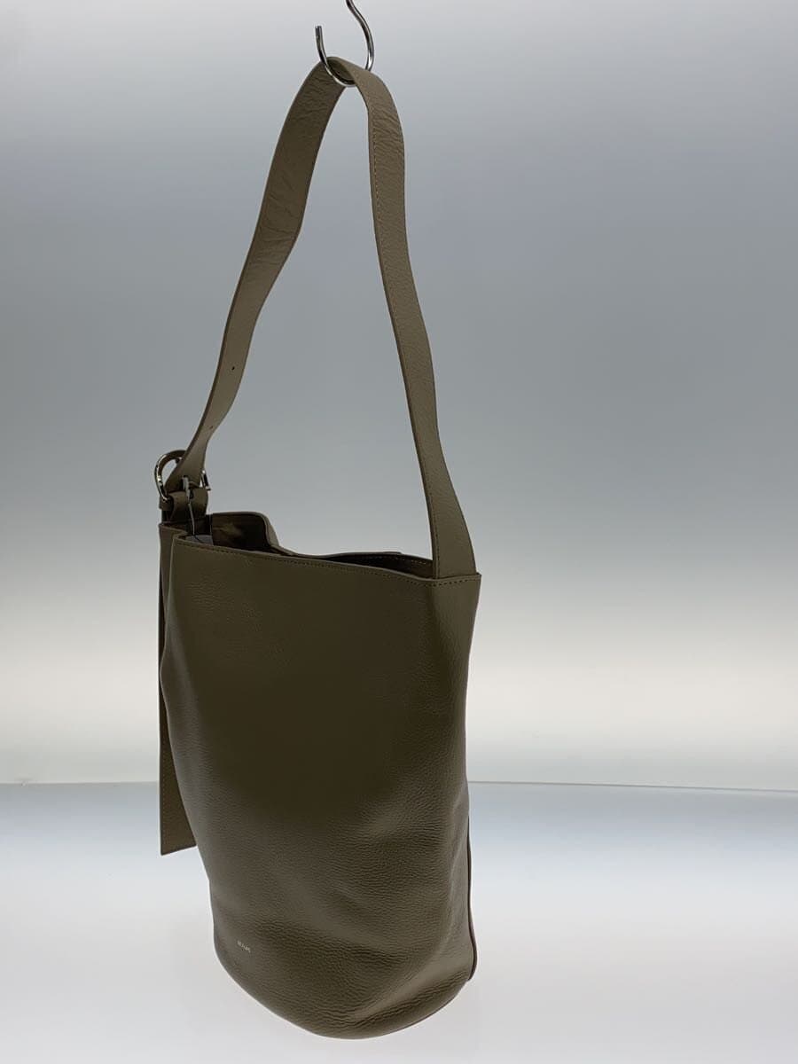 Beaure Shoulder Bag Leather BEG 2