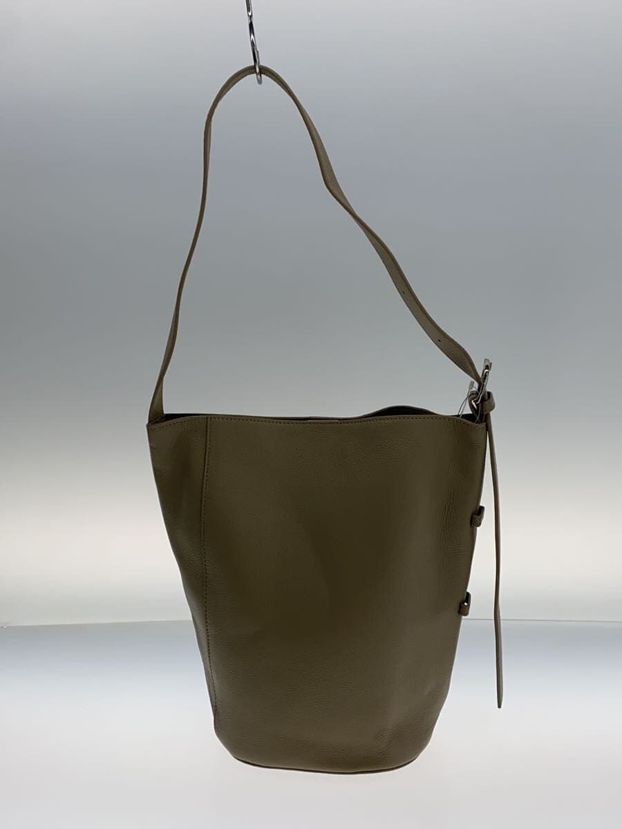 Beaure Shoulder Bag Leather BEG 3