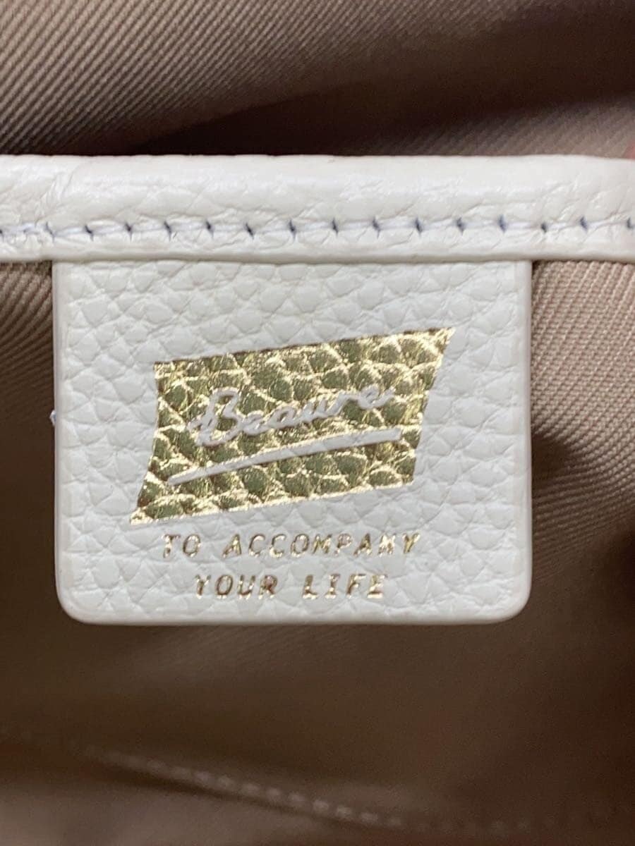 Beaure Handbag Leather CRM 5