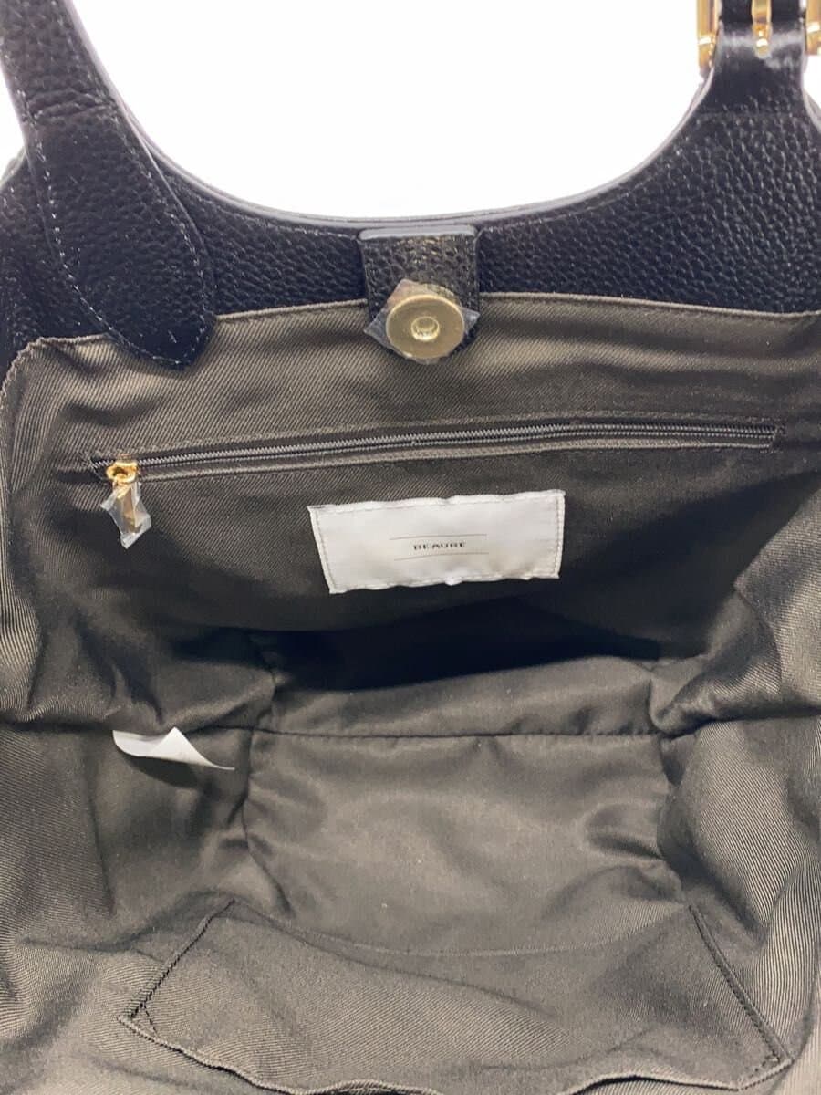 Beaure Tote Bag Leather BLK 310-00-1484-1900 6