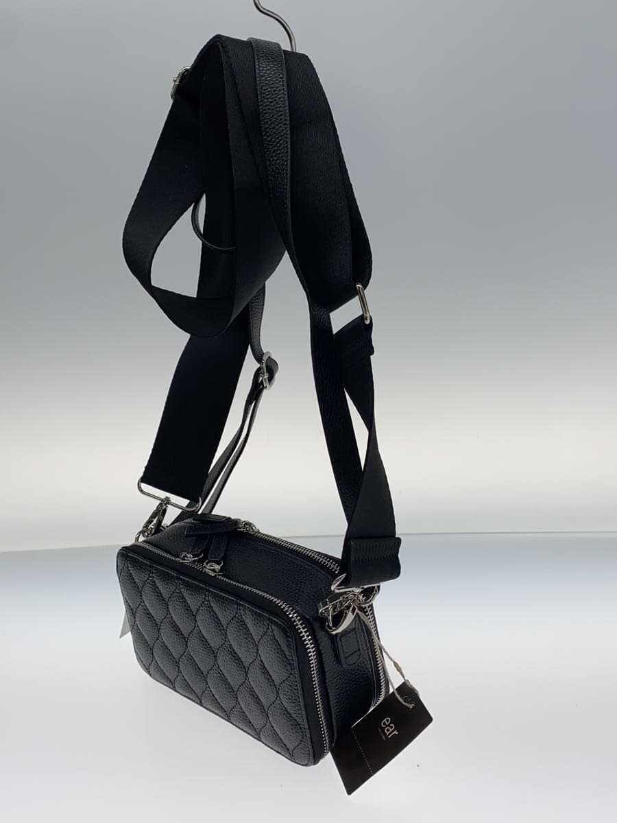 ear PAPILLONNER Shoulder Bag Leather BLK EAZ1042614A0002 2