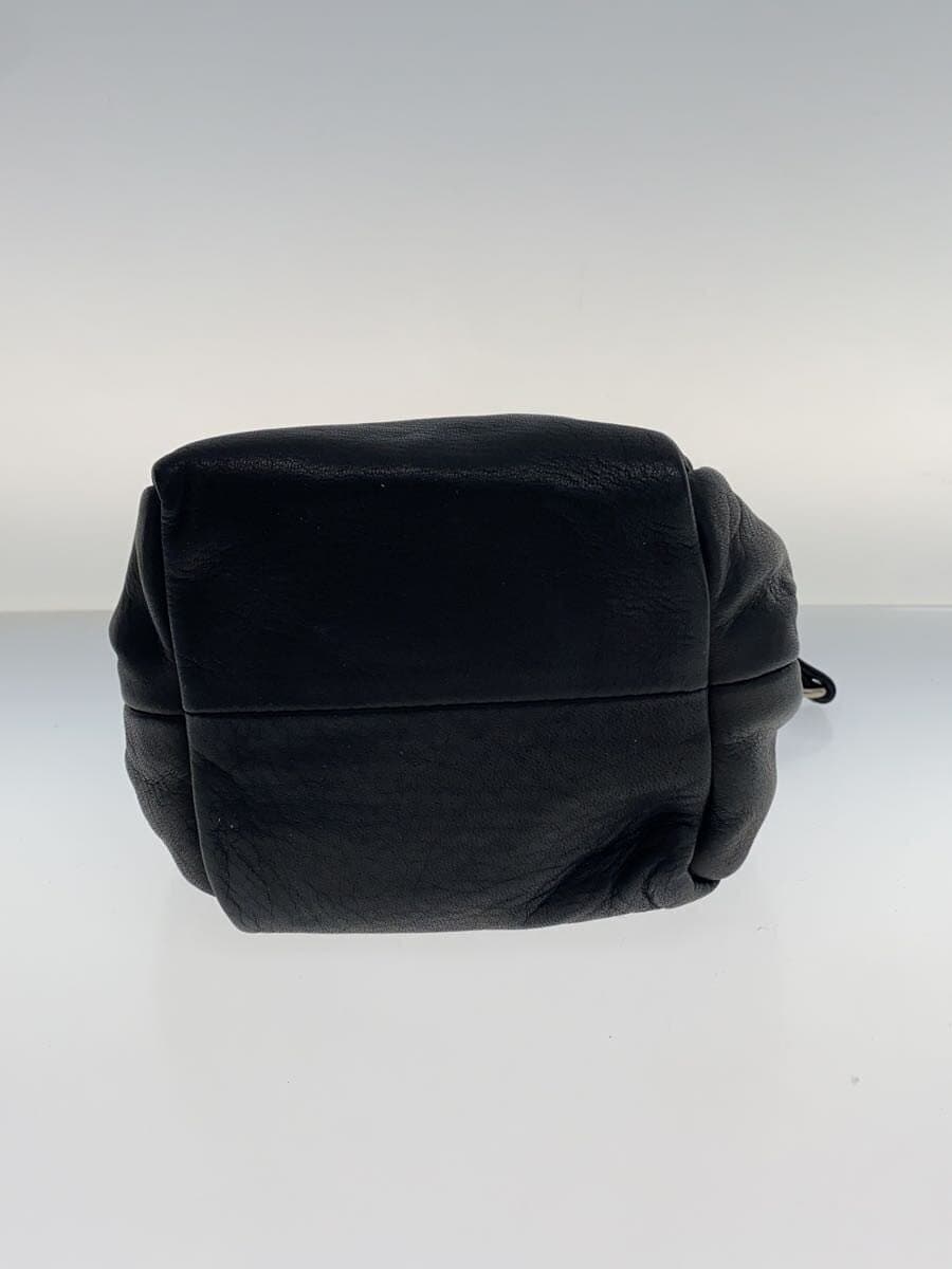 kawa-kawa Shoulder Bag Leather BLK 4