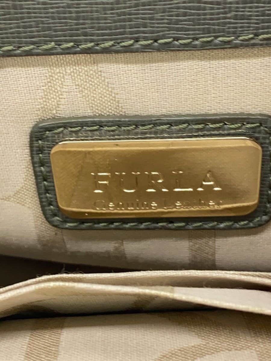 FURLA Shoulder Bag PVC GRN 5