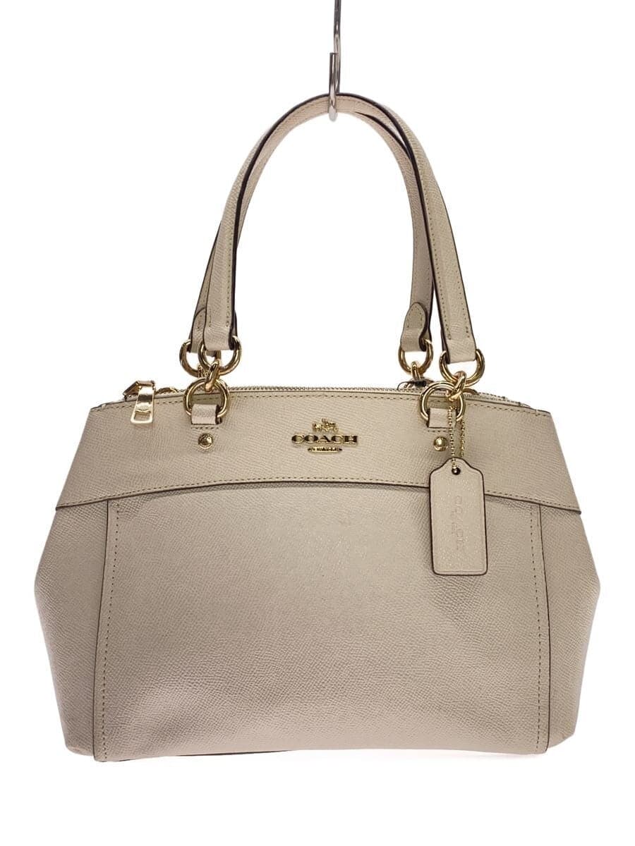 COACH bag -- WHT plain F25395