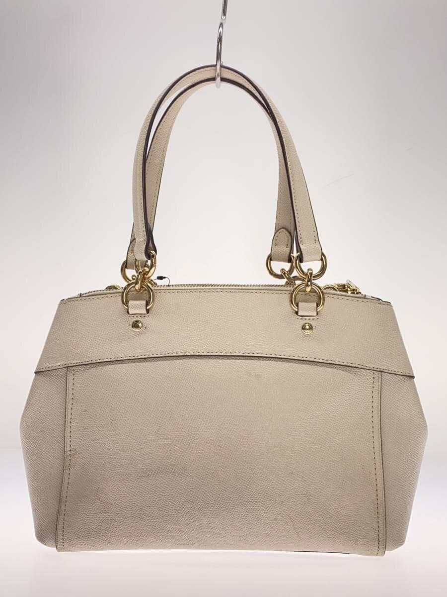 COACH bag -- WHT plain F25395 3