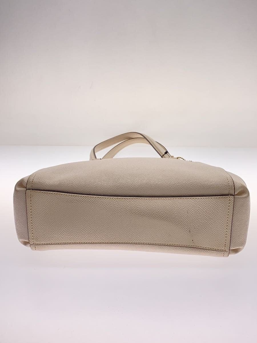 COACH bag -- WHT plain F25395 4