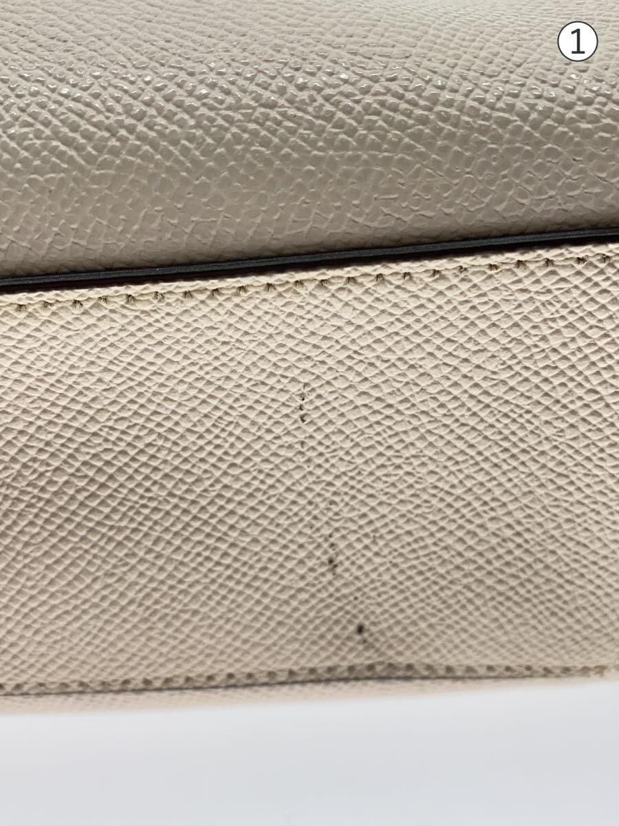 COACH bag -- WHT plain F25395 7