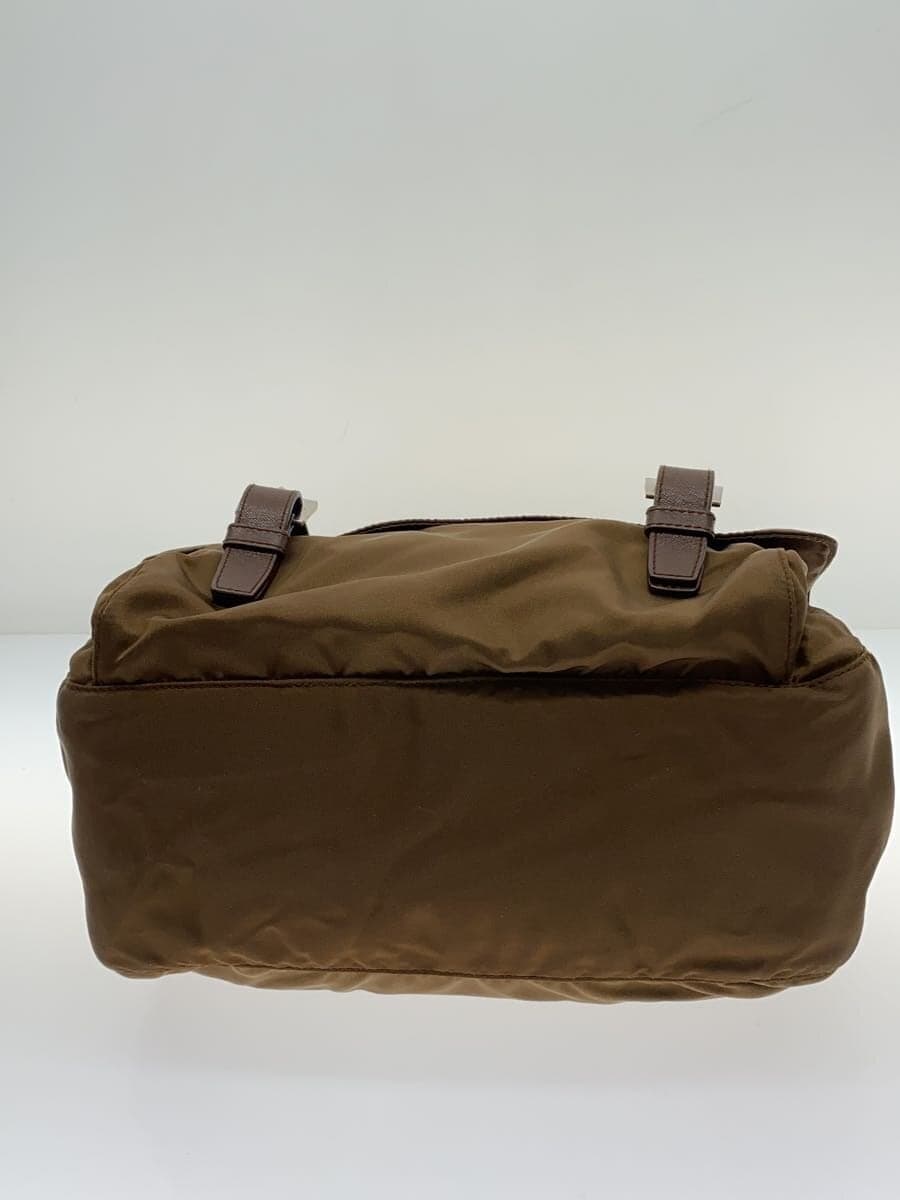 PRADA shoulder bag nylon BRW solid color BT1738 4
