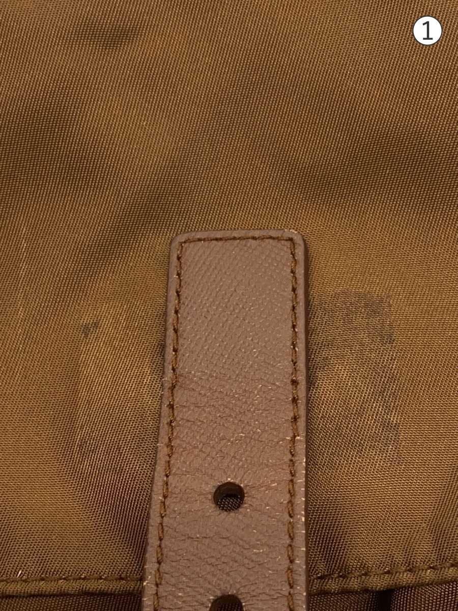 PRADA shoulder bag nylon BRW solid color BT1738 7