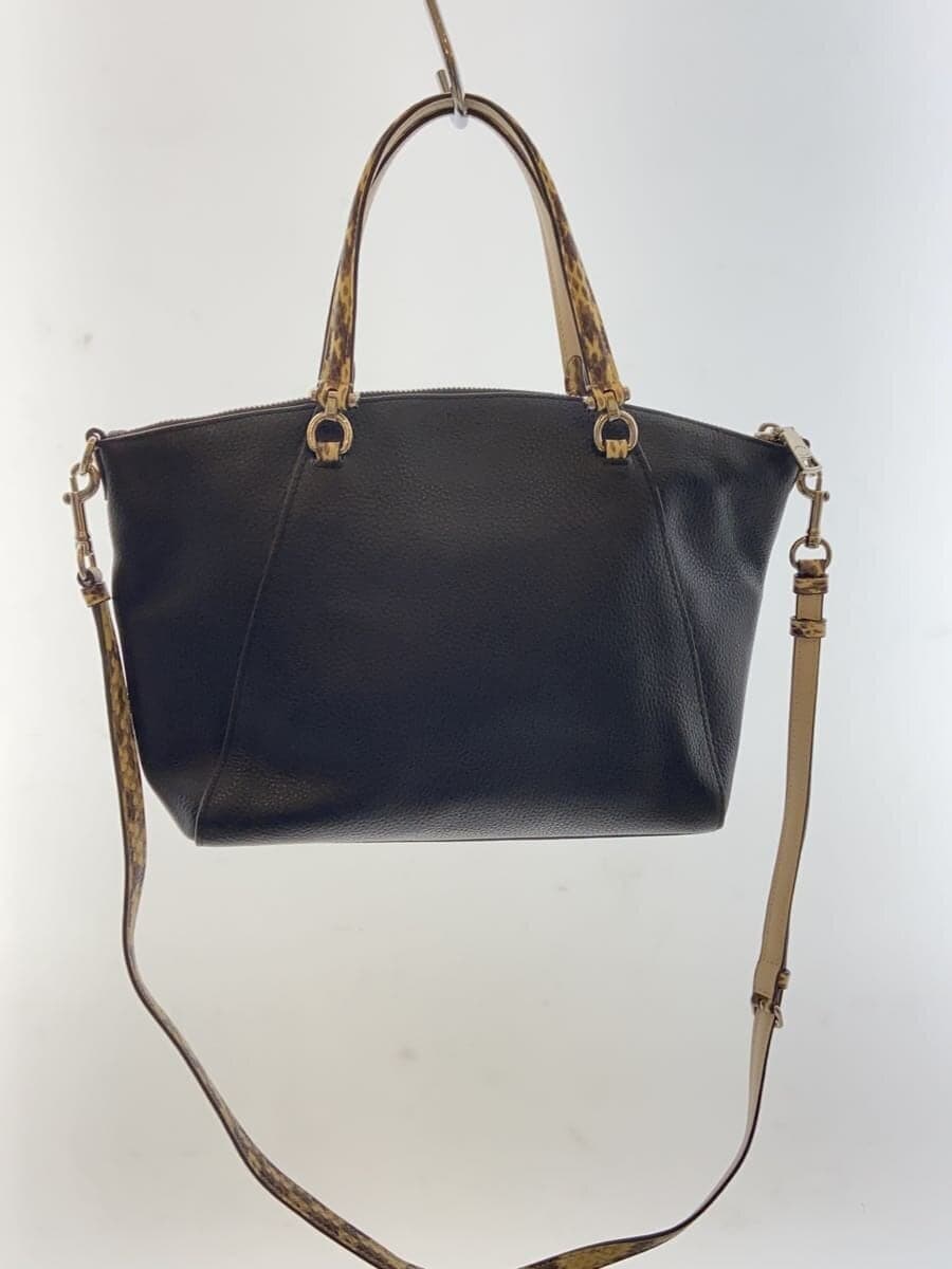 COACH Shoulder Bag Leather BLK Solid F88561 3
