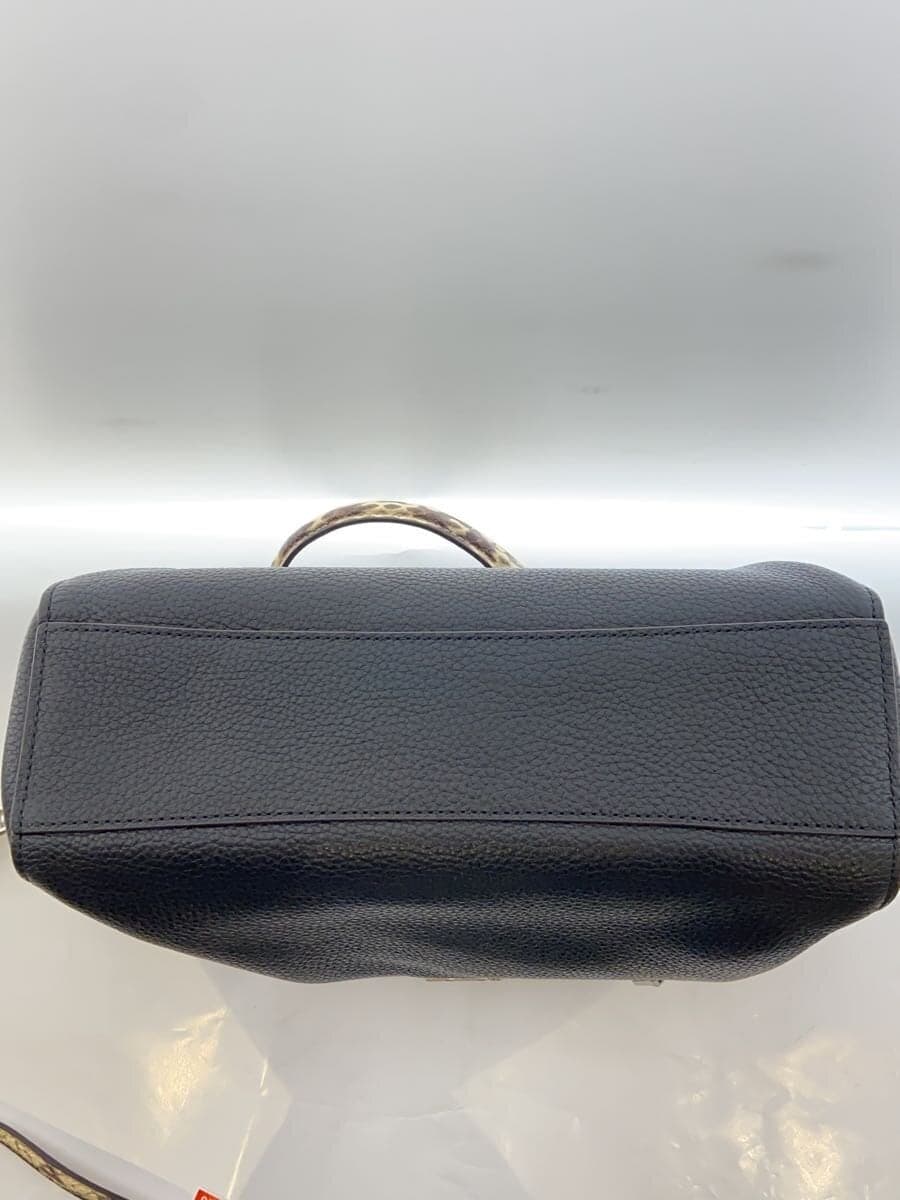 COACH Shoulder Bag Leather BLK Solid F88561 4