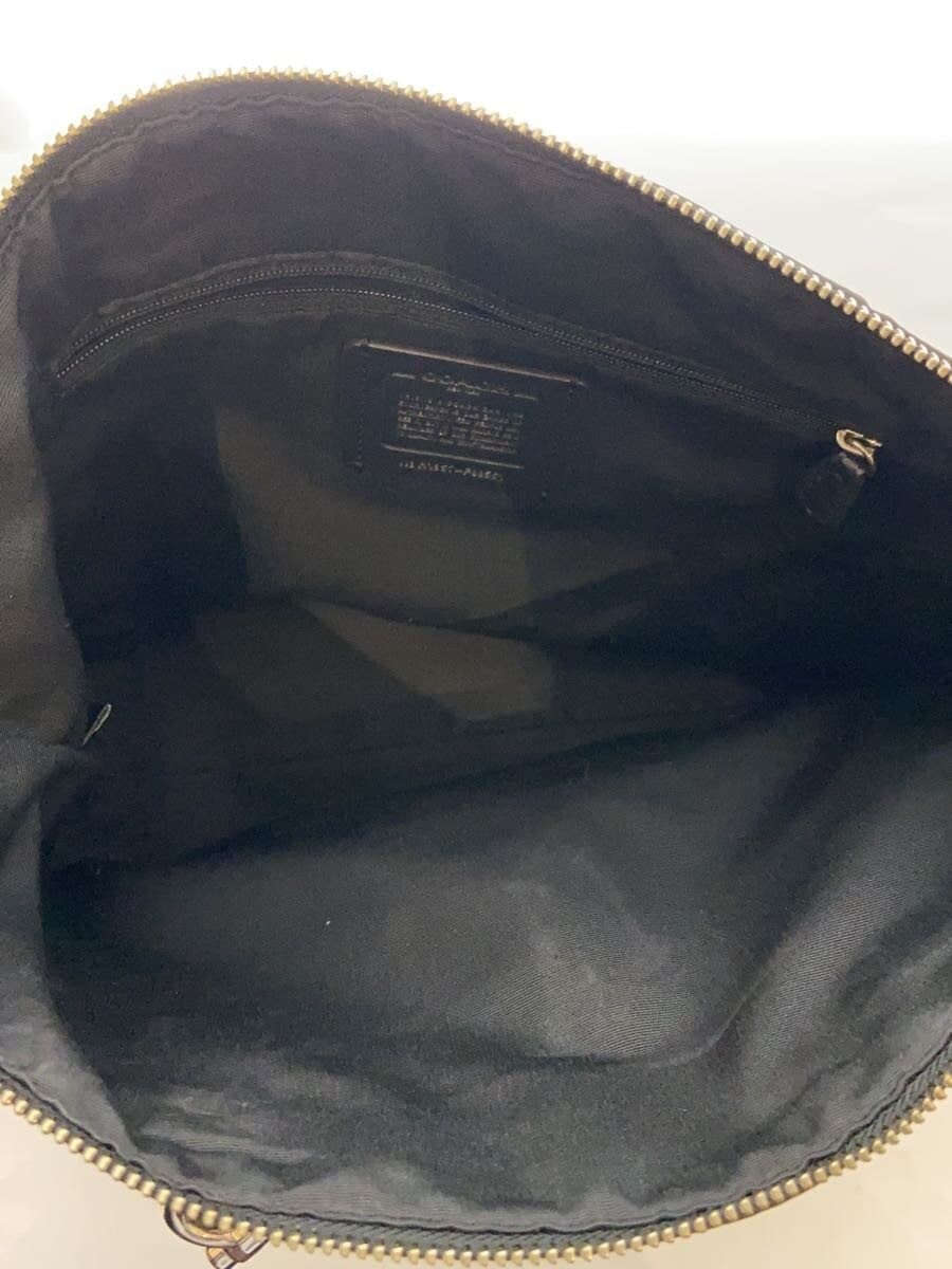 COACH Shoulder Bag Leather BLK Solid F88561 6