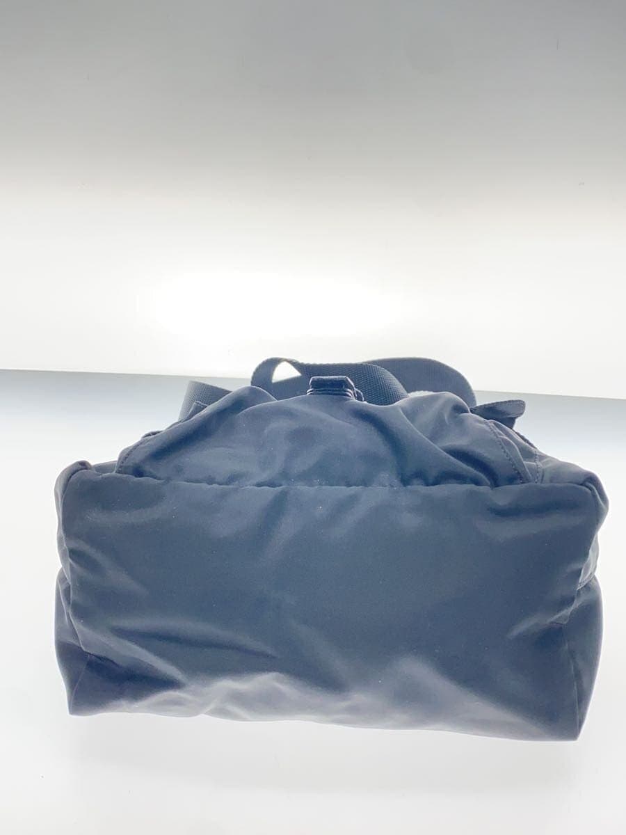 PRADA shoulder bag nylon black plain 4