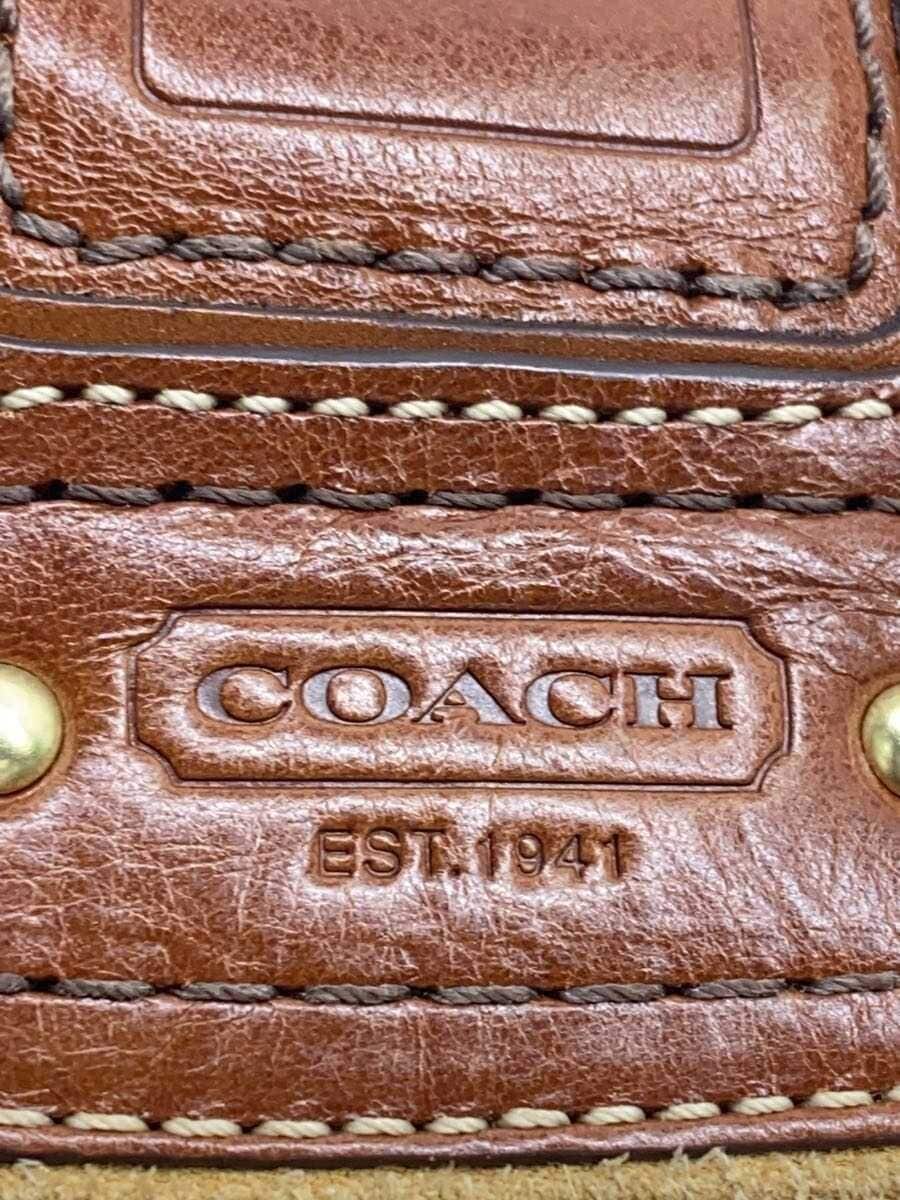 COACH handbag leather WHT plain 11330 5