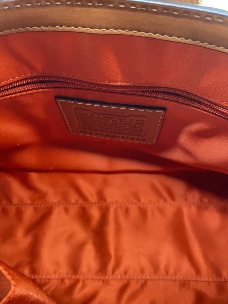 COACH handbag leather WHT plain 11330 6