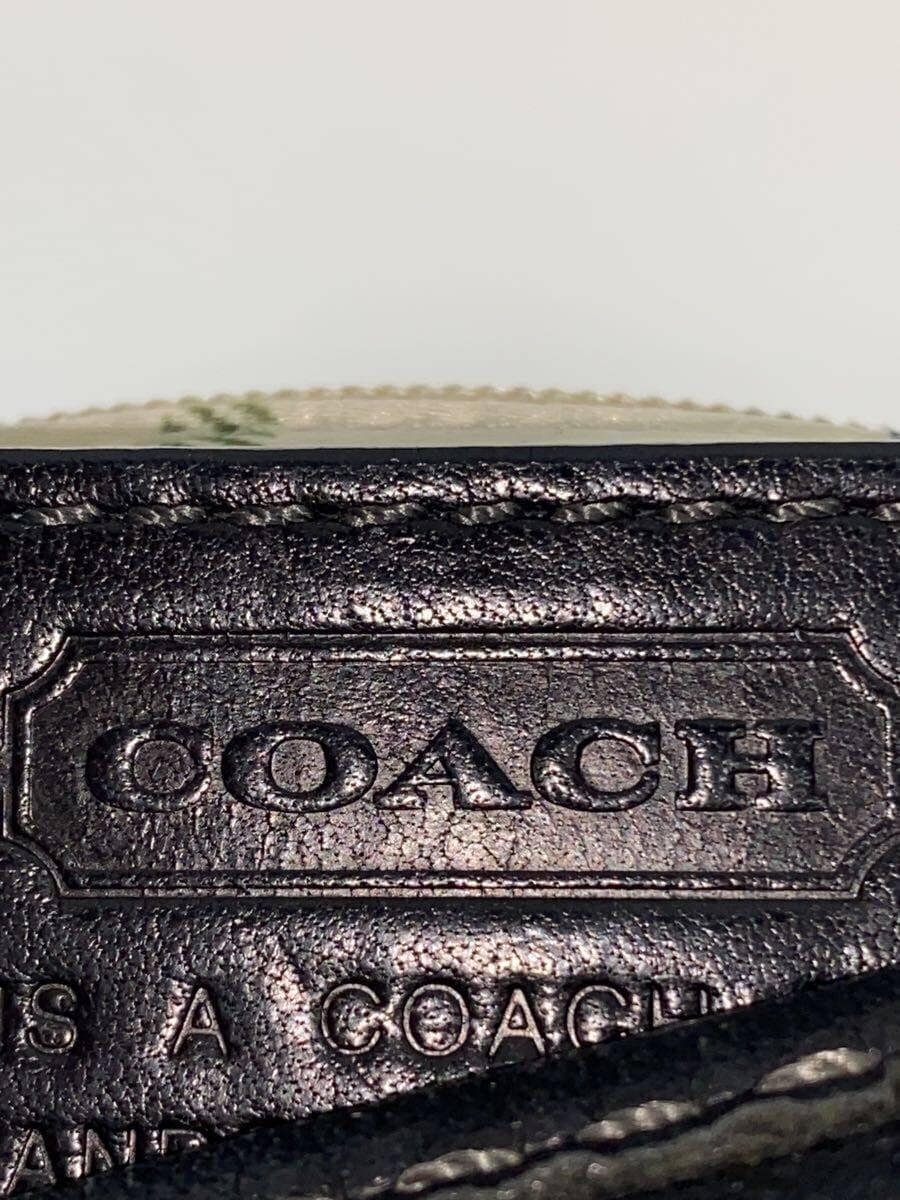 COACH Shoulder Bag Legacy Black Leather BLK Solid 11422 5