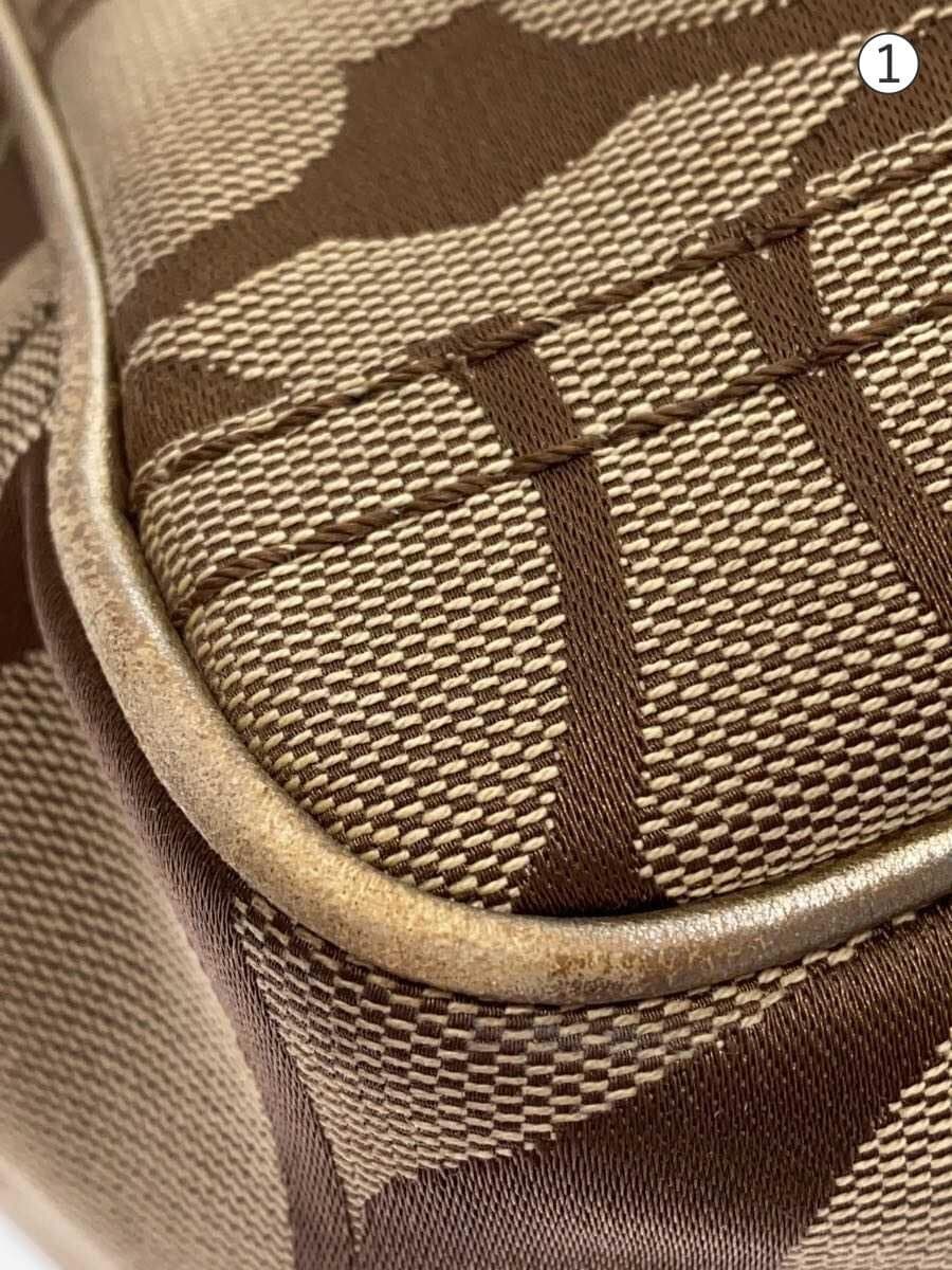 COACH handbag -- GLD all-over pattern 7874 7