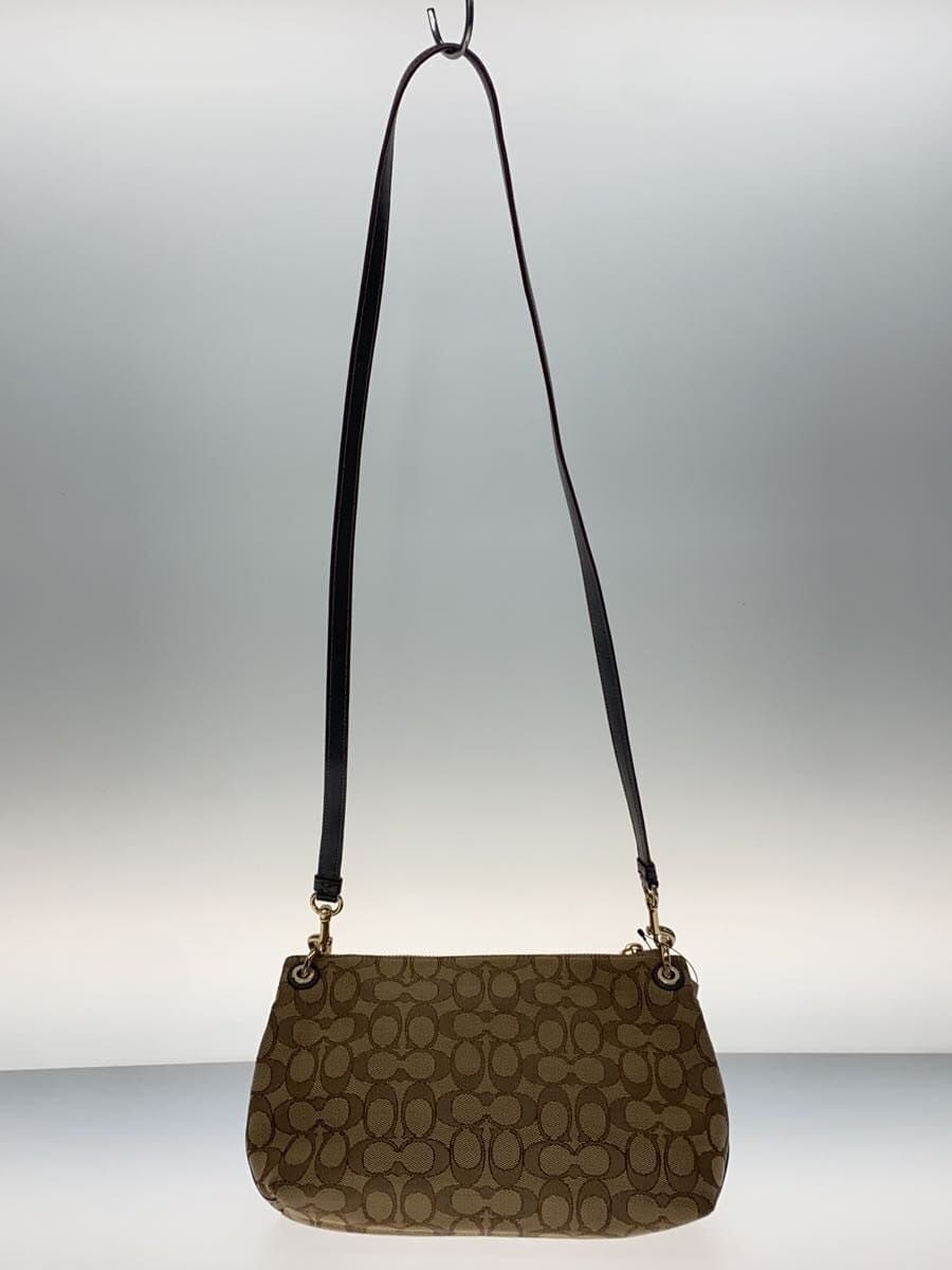 COACH shoulder bag -- BRW all-over pattern 3