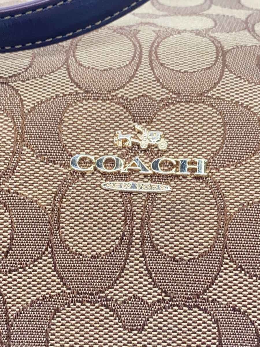 COACH shoulder bag -- BRW all-over pattern 5