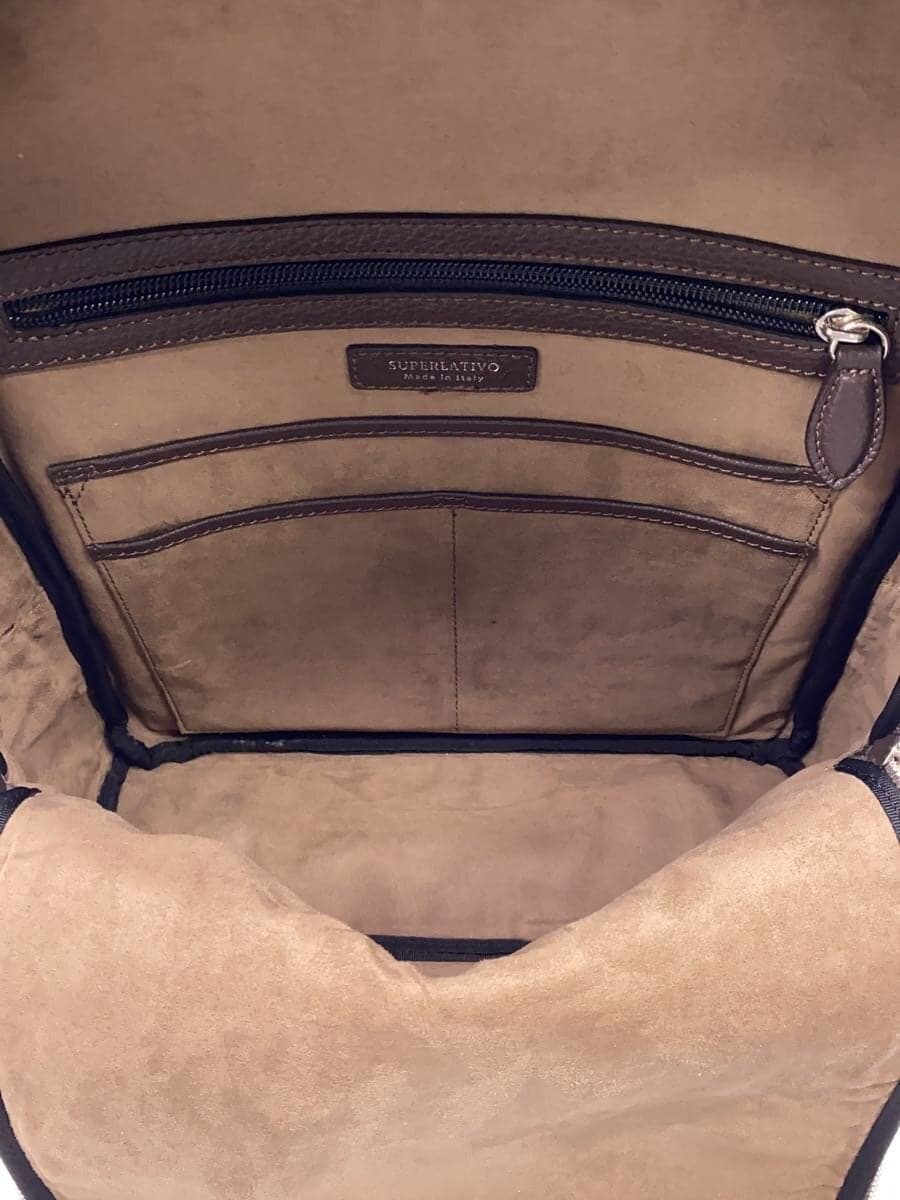 Other brand SUPERLATIVO Backpack Leather BRW Plain 6