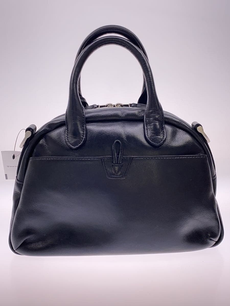 AVIREX Bluto 2WAY Shoulder Bag Leather BLK 3