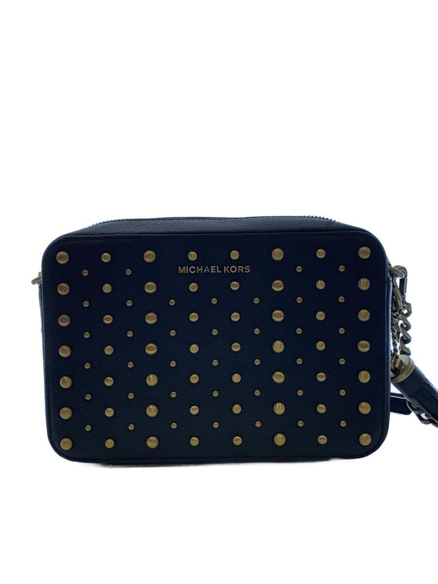 MICHAEL KORS Shoulder Bag Leather Black 32T0BJ6M2L