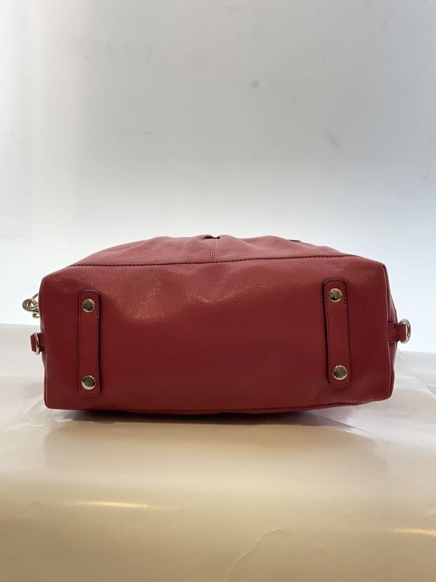 COACH handbag leather PNK F15445 4