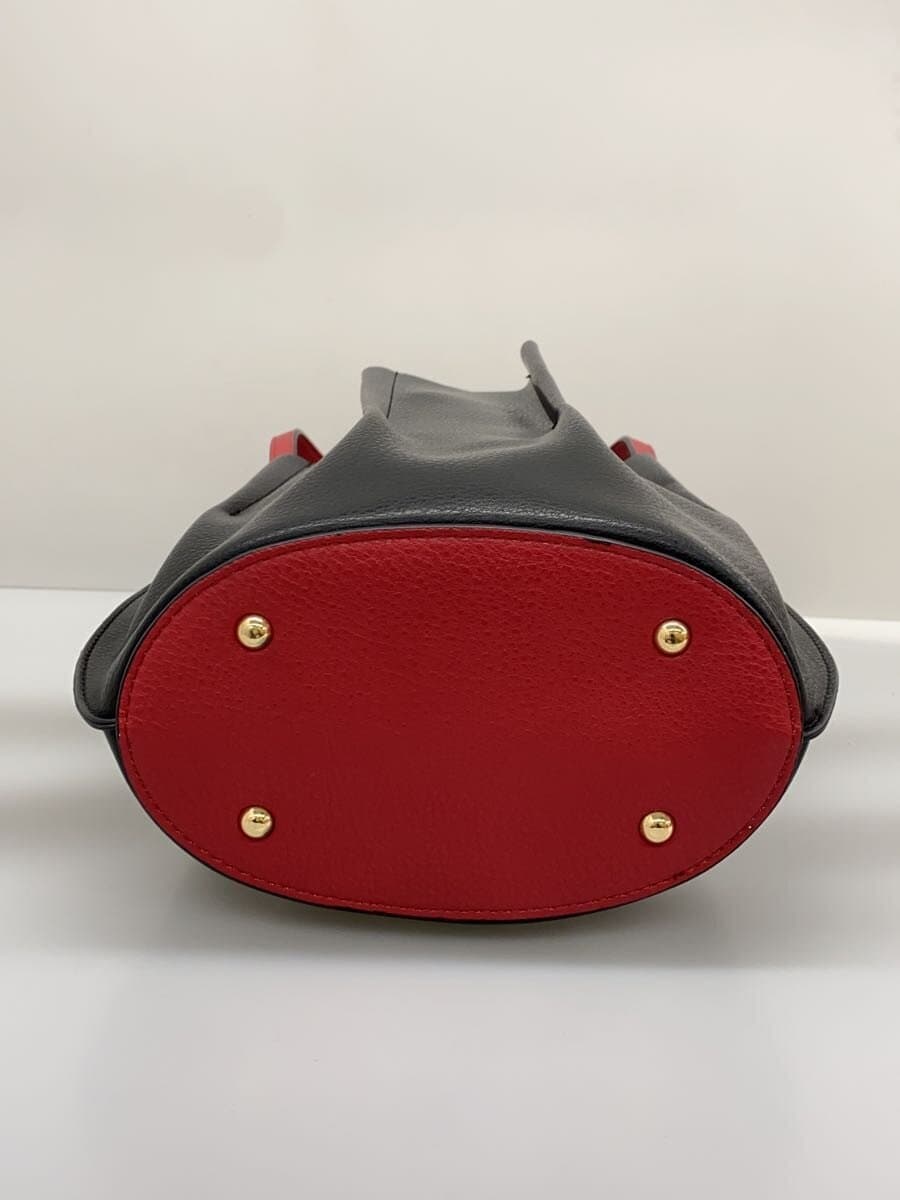 VEICE Handbag Leather BLK Solid 4