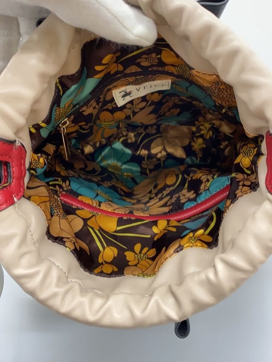 VEICE Handbag Leather BLK Solid 6