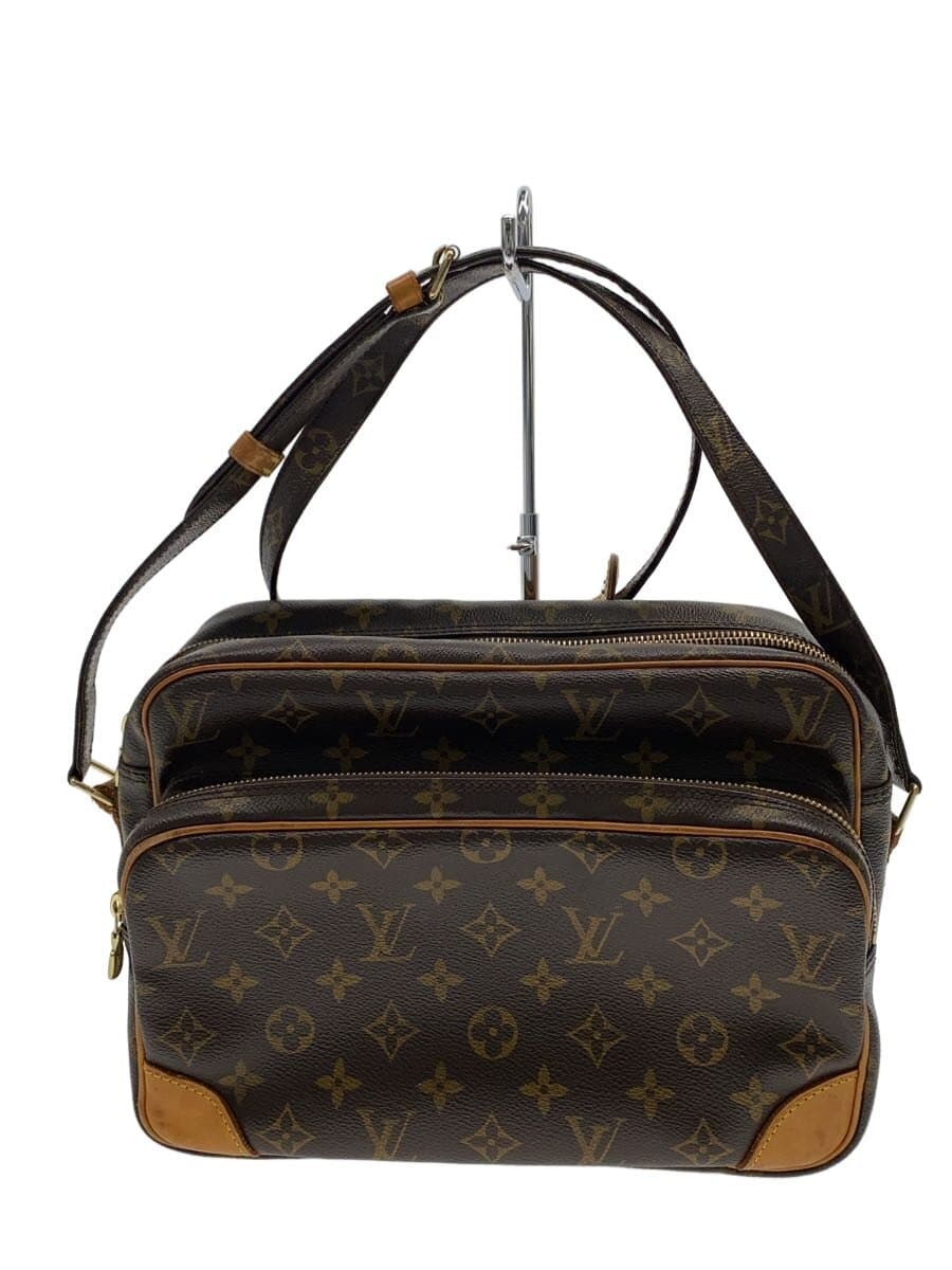 LOUIS VUITTON Nile _Monogram Canvas PVC BRW M45244