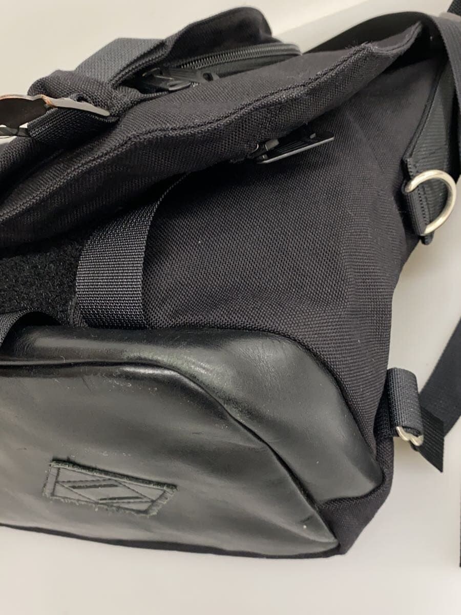 PORTER Shoulder Bag Leather Switch Messenger Bag BLK Solid 7