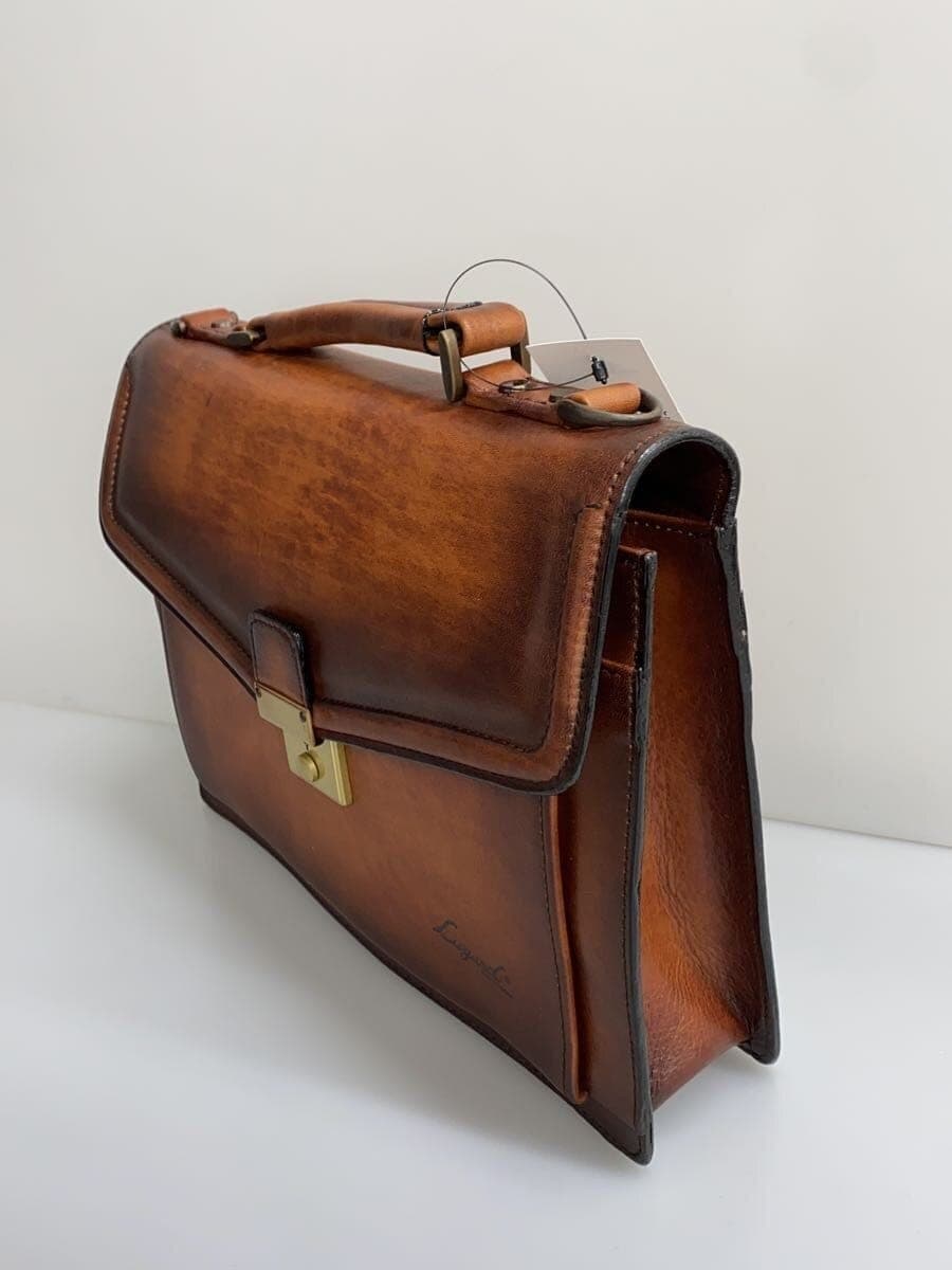 Other Brand Lugard 2-Way Lock Type Shoulder Bag Leather BRW Solid 2