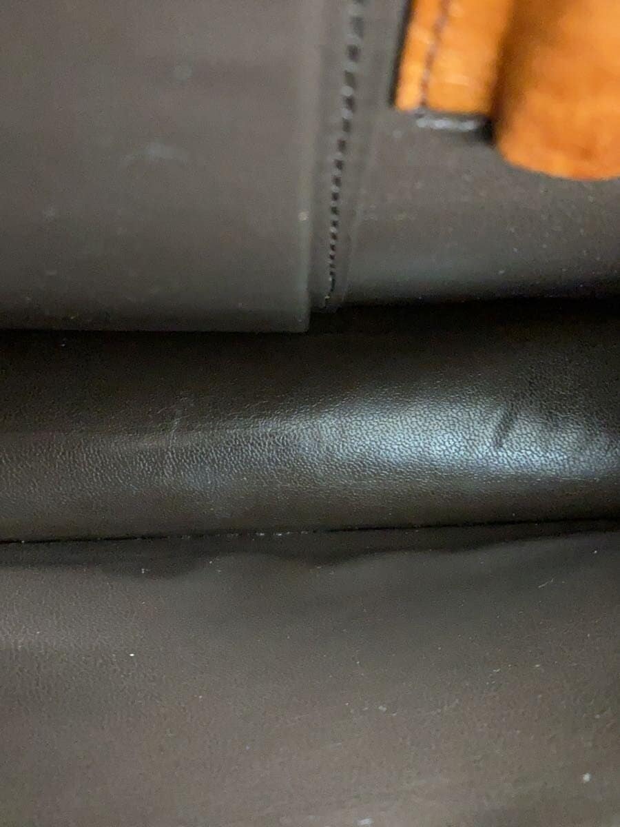 Other Brand Lugard 2-Way Lock Type Shoulder Bag Leather BRW Solid 6