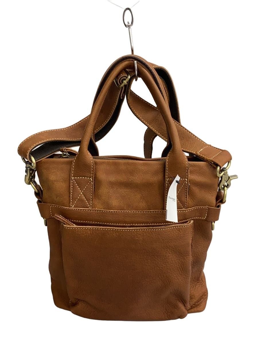 Other Brand K CRAFT 2-Way Shoulder Bag Leather BRW Solid