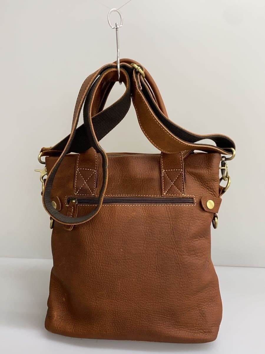 Other Brand K CRAFT 2-Way Shoulder Bag Leather BRW Solid 3