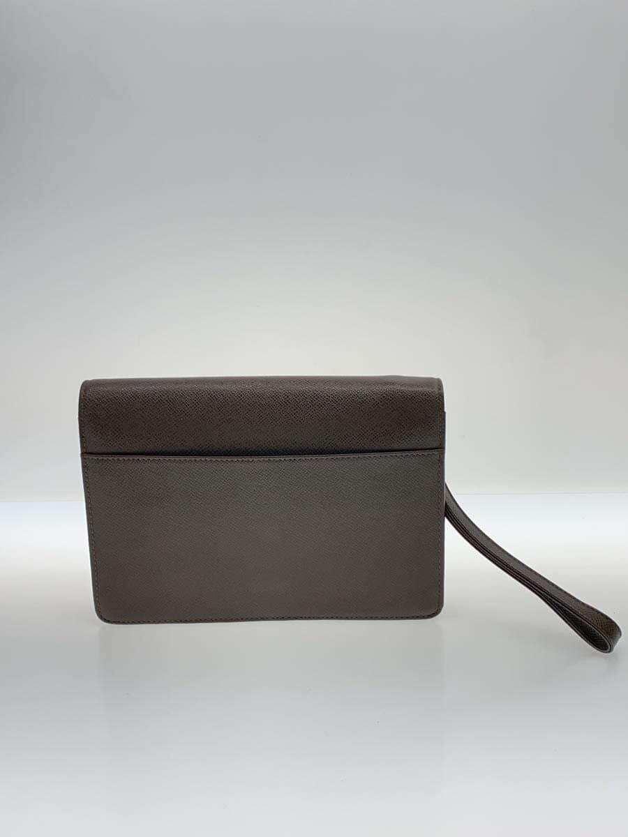 LOUIS VUITTON Selenga _Taiga BRW Solid M30788 3