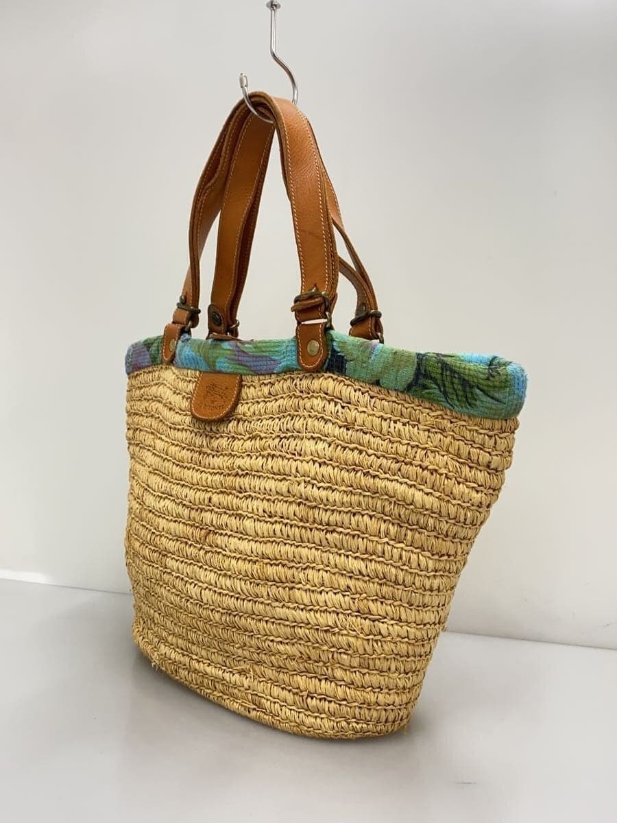 IL BISONTE handbag basket BEG plain 2
