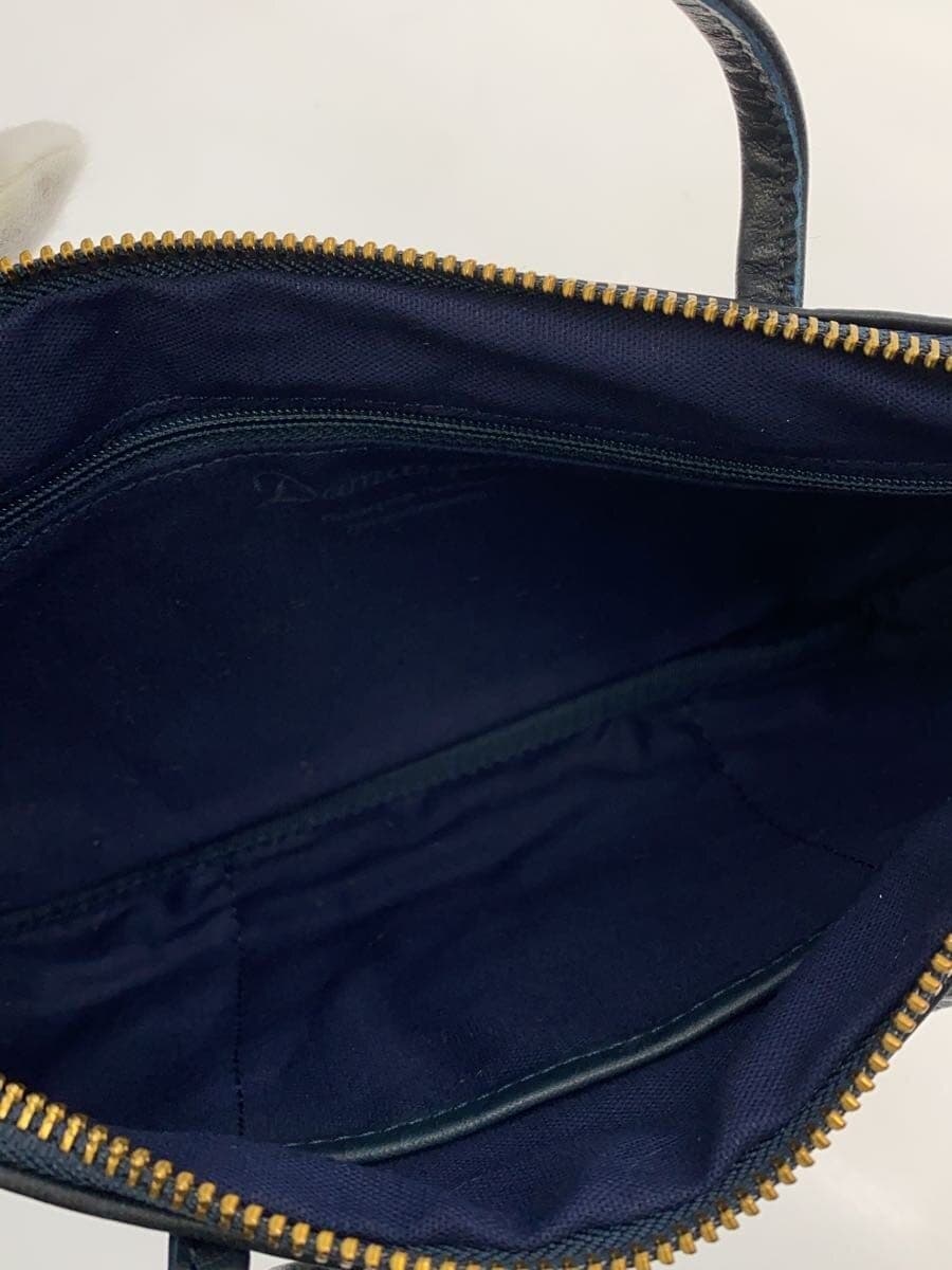 DAMASQUINA Handbag Leather NVY Solid 6