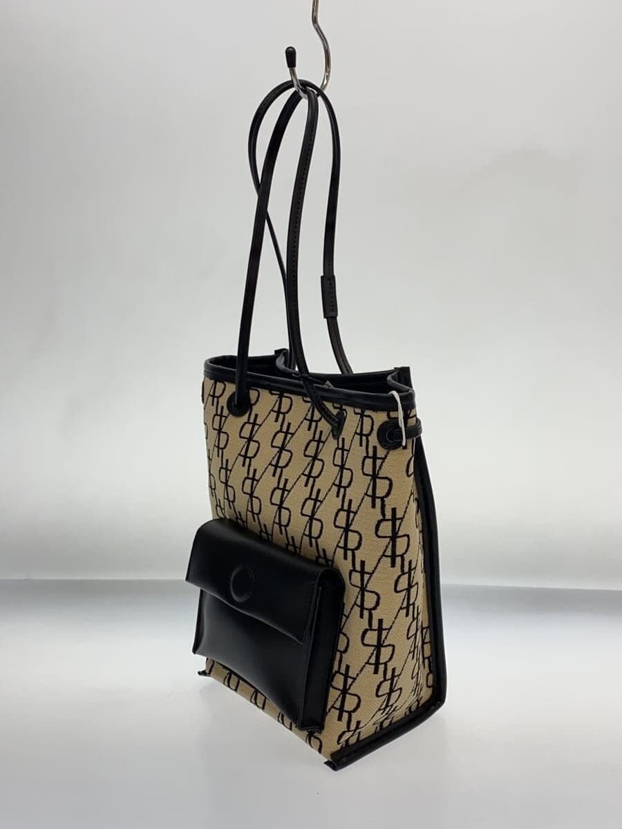 ADAM ET ROPE Handbag BEG All Over Pattern 2